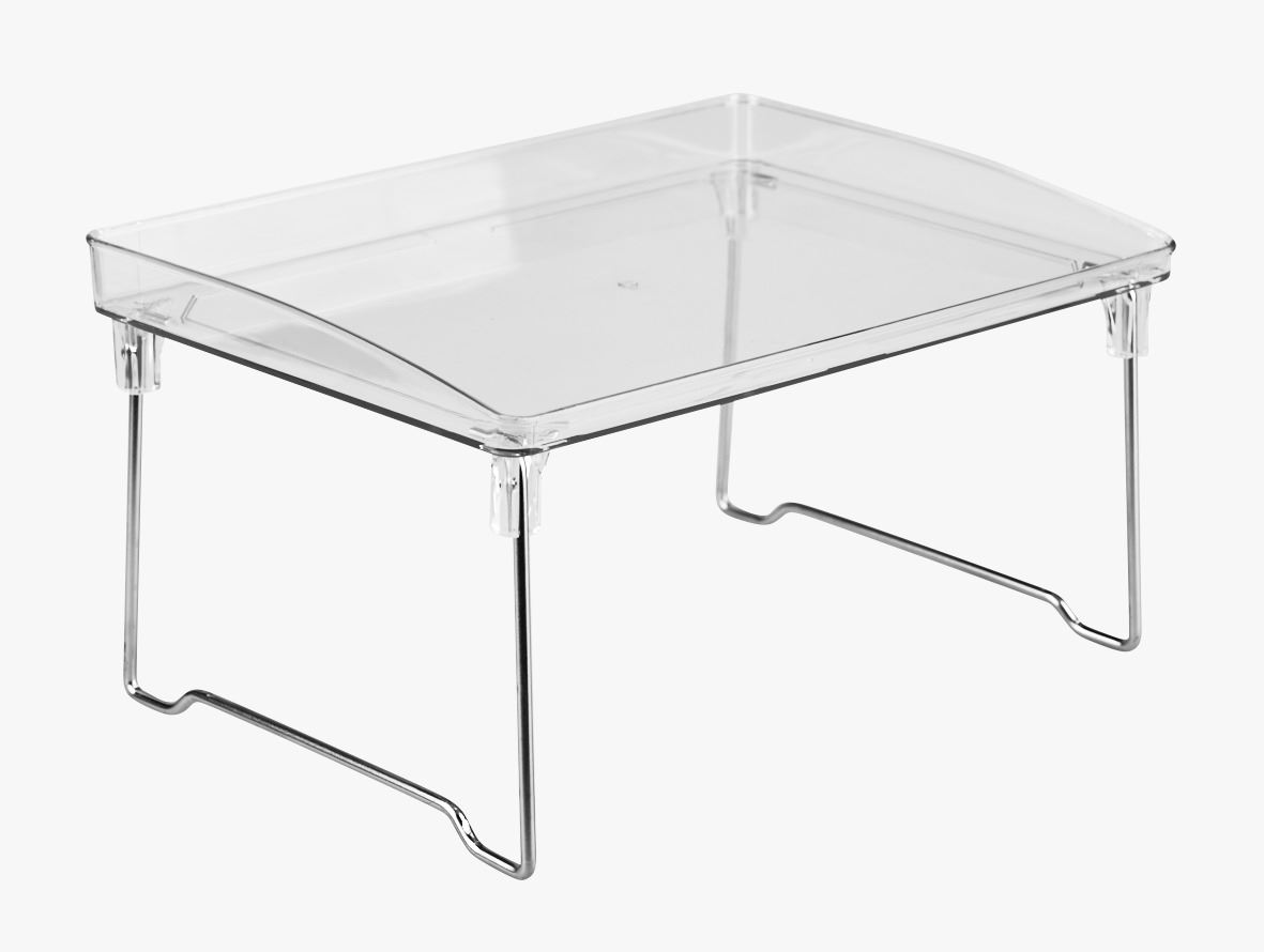Oppbevaringsbrett transparent - 22,5x31x16,8 cm