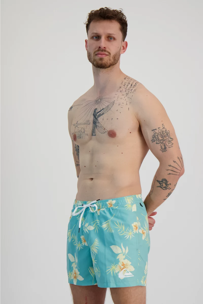 Quiksilver Wild Floral Volley 15 Inch Herren Badeshort