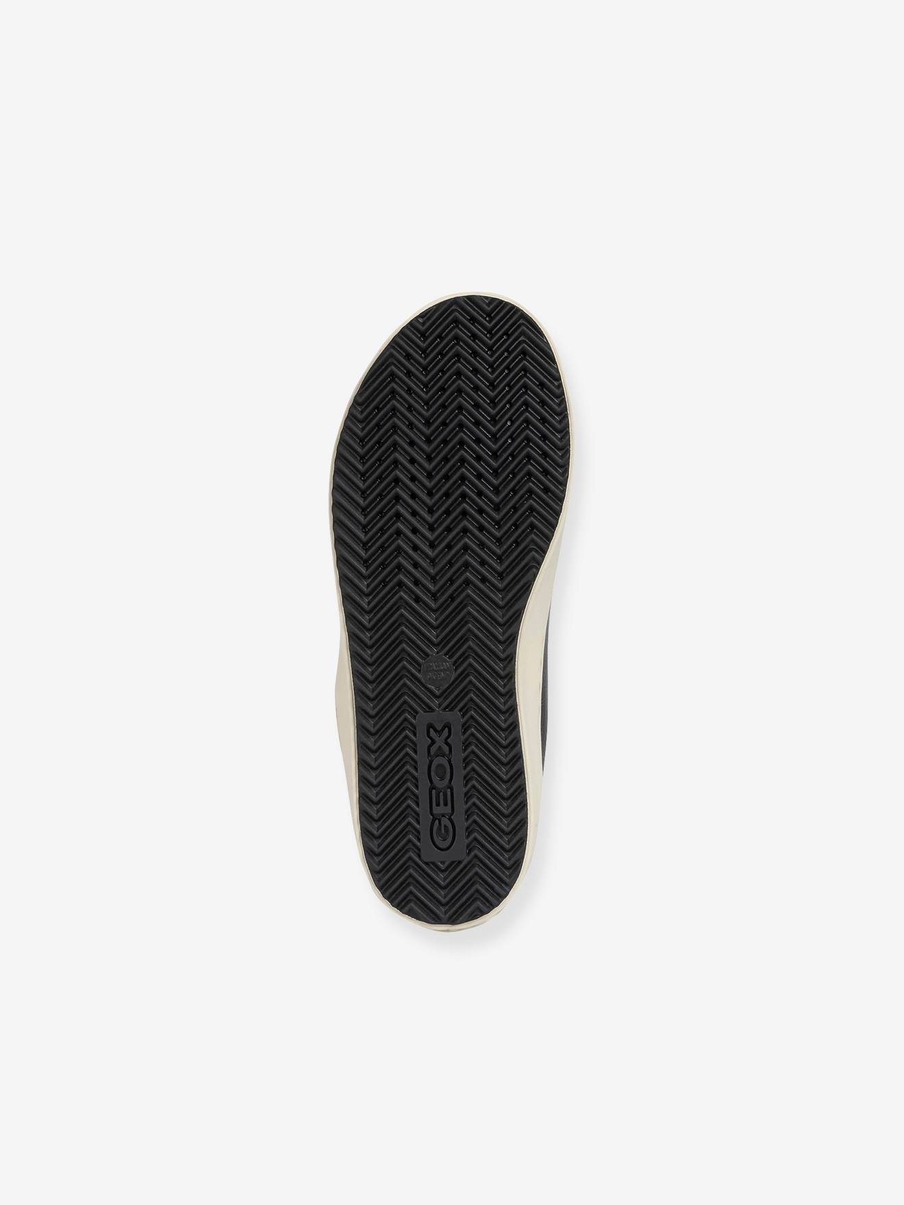Sapatos de couro Kalespera GEOX® de cano médio, para meninas negras.