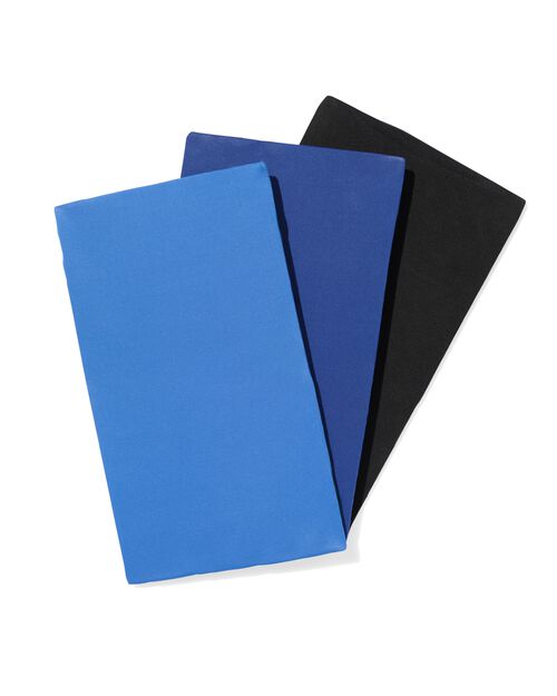 3 couvre-livres extensibles bleu