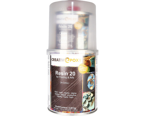 CreativEpoxy Resin 20 giethars 850 g