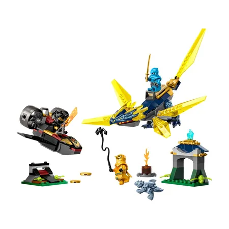LEGO® NINJAGO® 71798 Duell zwischen Nya and Arins Babydrachen