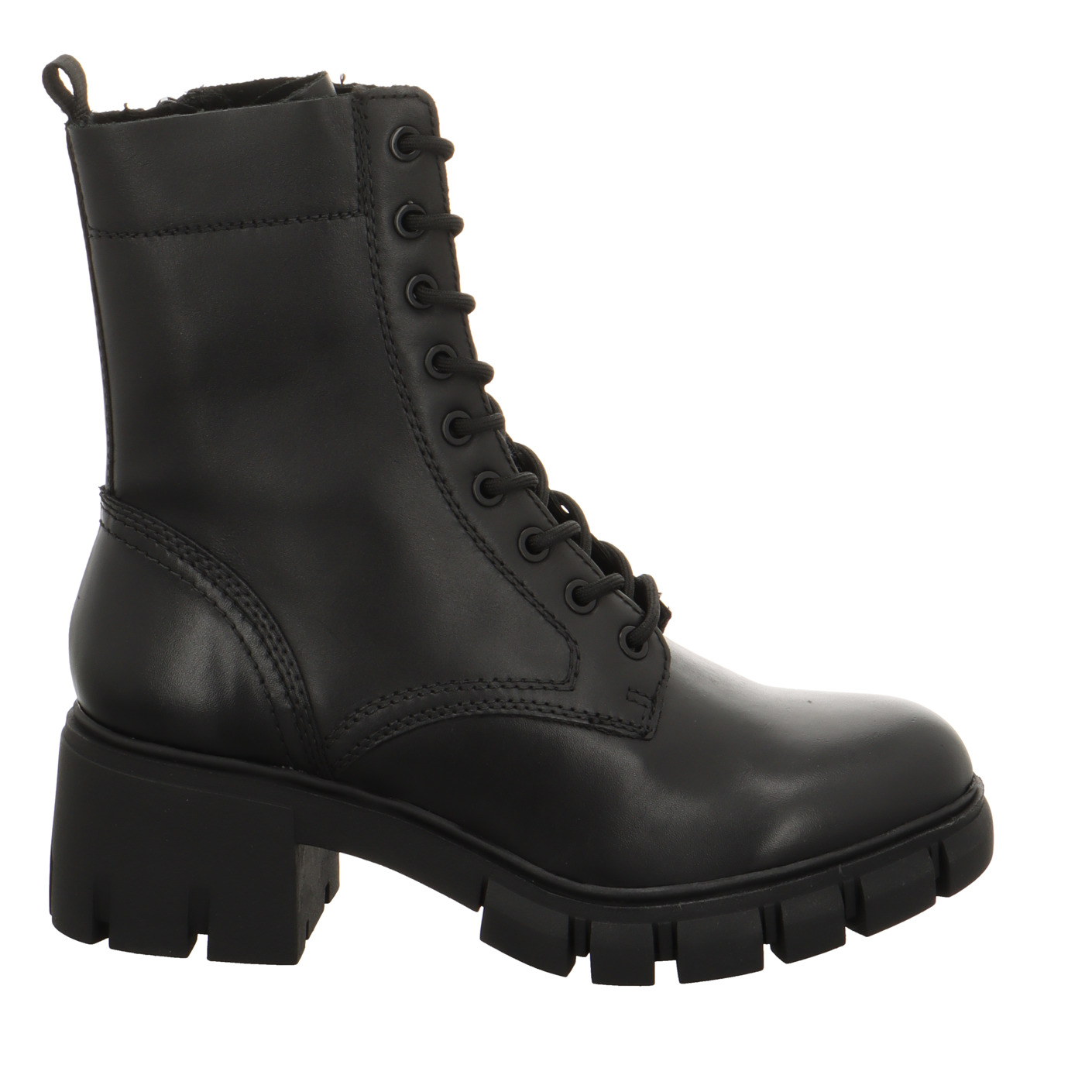 Schnürboots schwarz