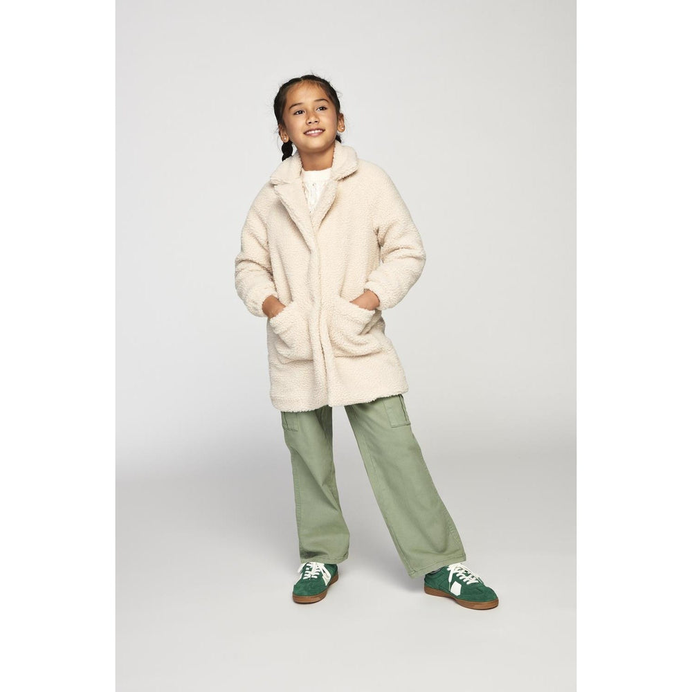 Køb kids ONLY Pumice Stone Sandra Teddy Lang Jakke