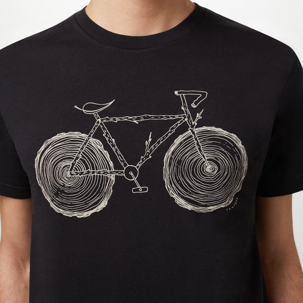 T-shirt TENTREE M ELM COTTON CLASSIC T-SHIRT METEORITE BLACK