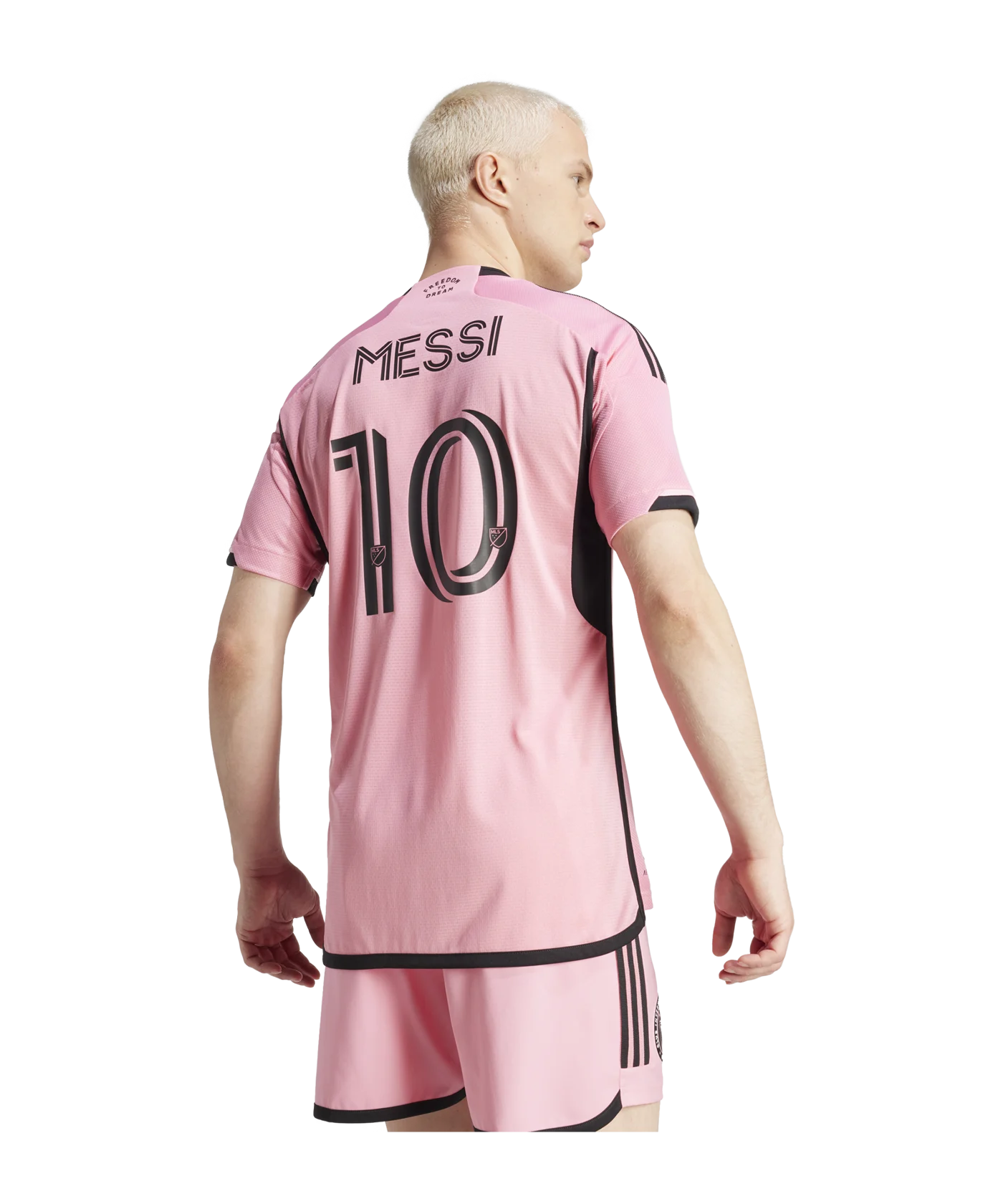 adidas Inter Miami CF Auth. Trikot Home 2024 Messi Pink