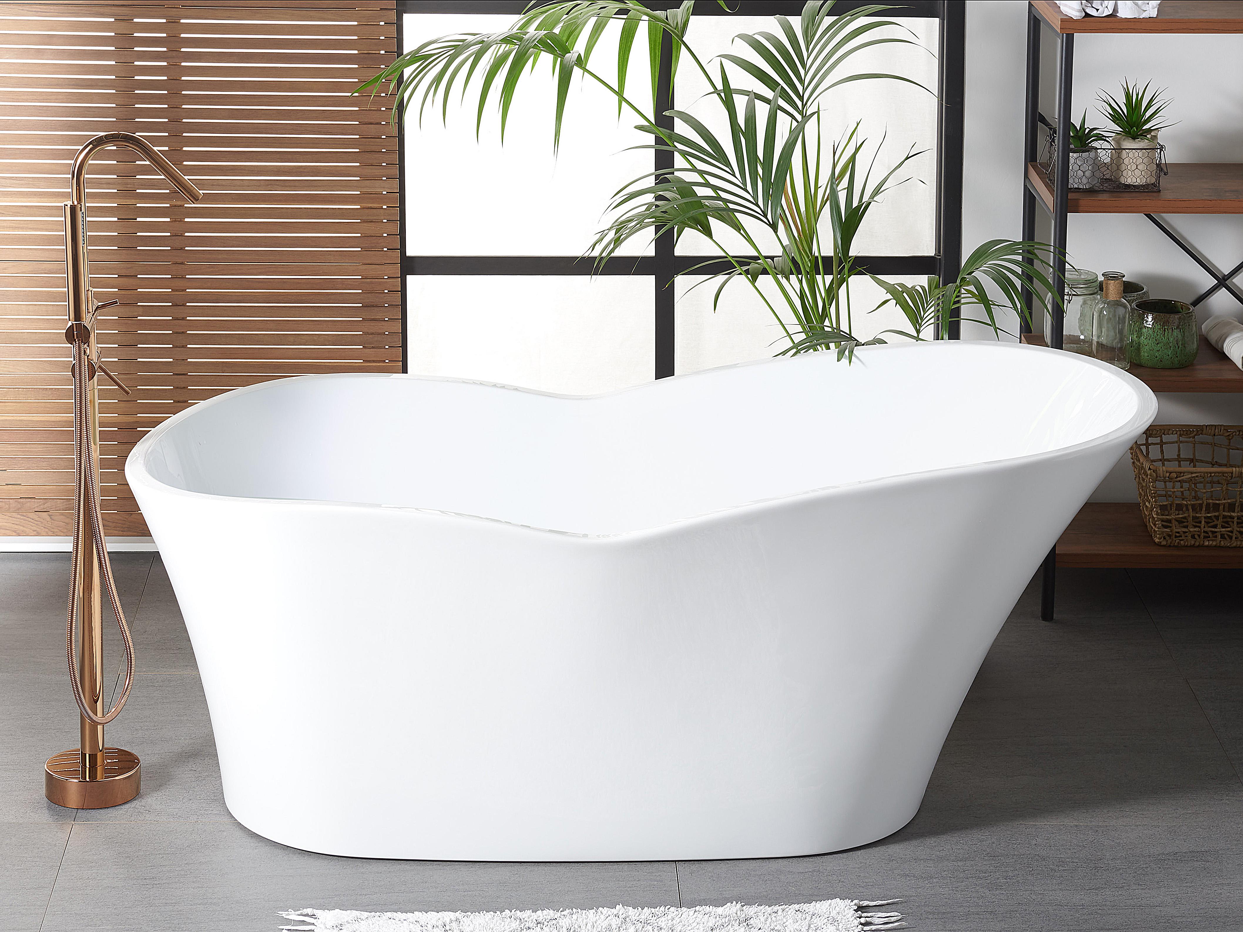 Vrijstaand bad DULCINA 170 x 80 cm Wit