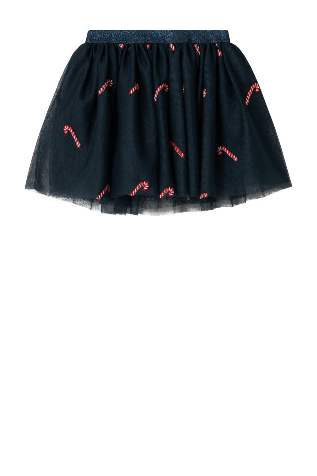 NAME IT a-lijn rok donkerblauw