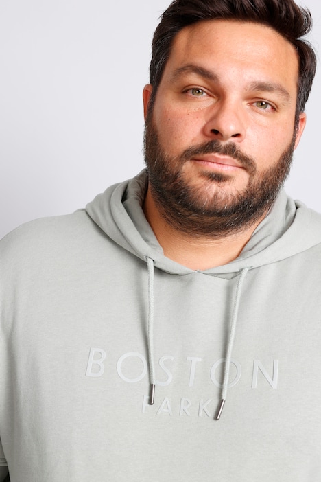 Boston Park Hoodie, Bauchfit, Kapuze, bis 80/82