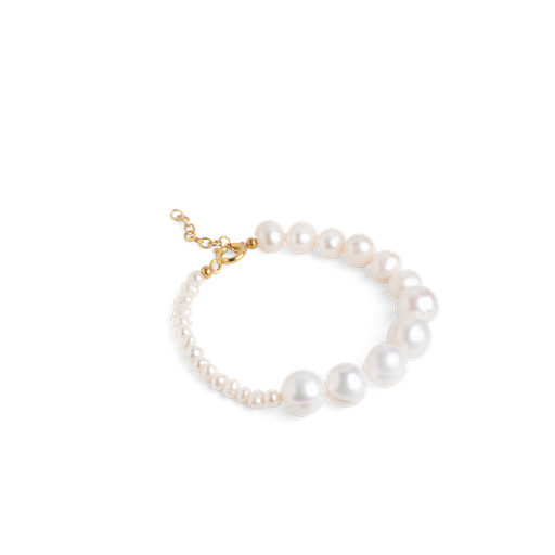 ENAMEL Copenhagen Amara Armbånd, Gold Plated, 16,5 19,5 cm
