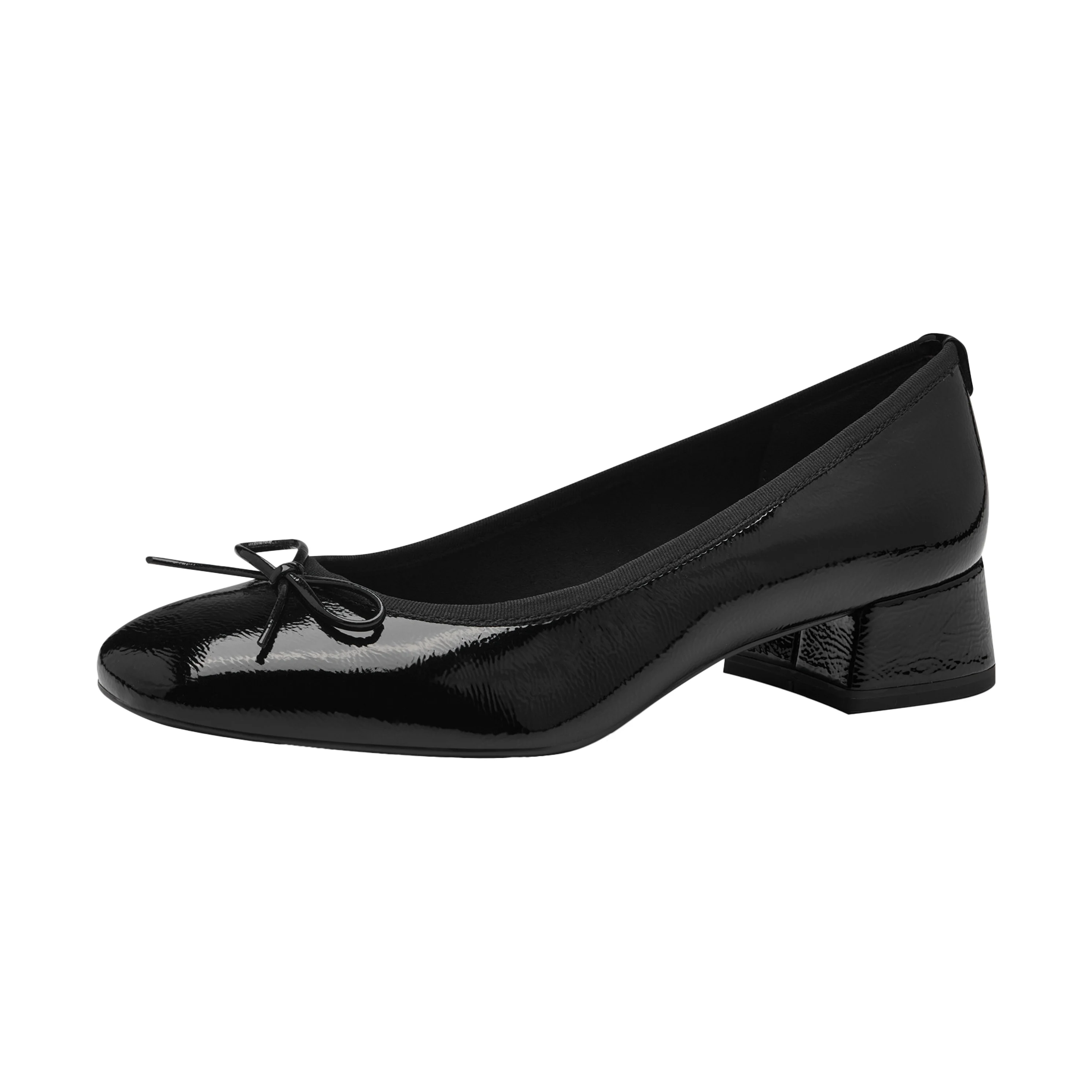 Ballerines en cuir | Noir