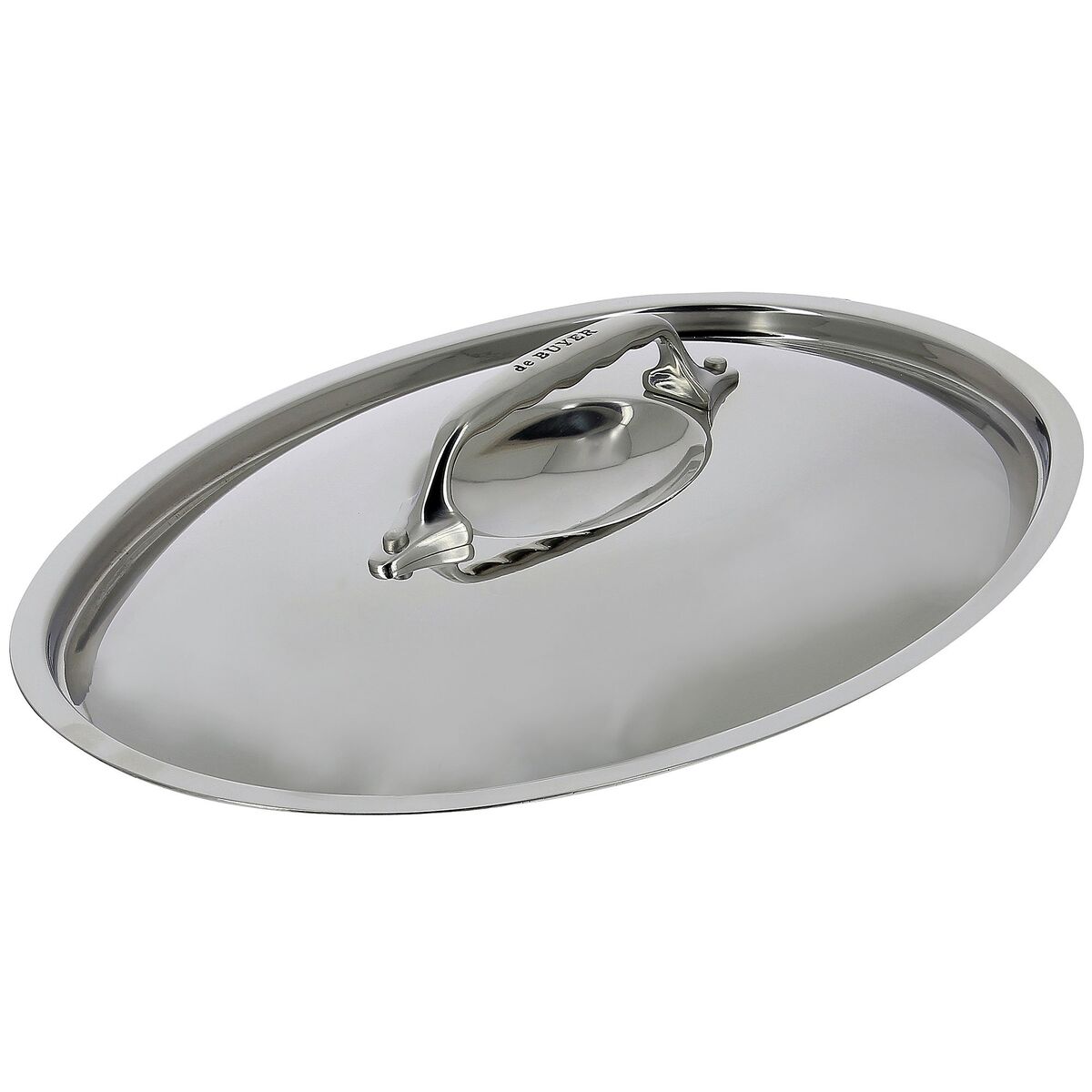 Lokk 16 cm Rustfritt