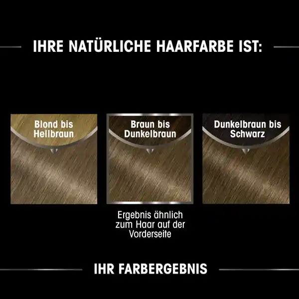 Dauerhafte Haarfarbe 6.0 Hellbraun