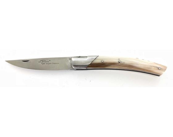 Le Thiers Pirou 2 pièces Corne Blonde Couteau de poche Le Thiers par Goyon Chazeau