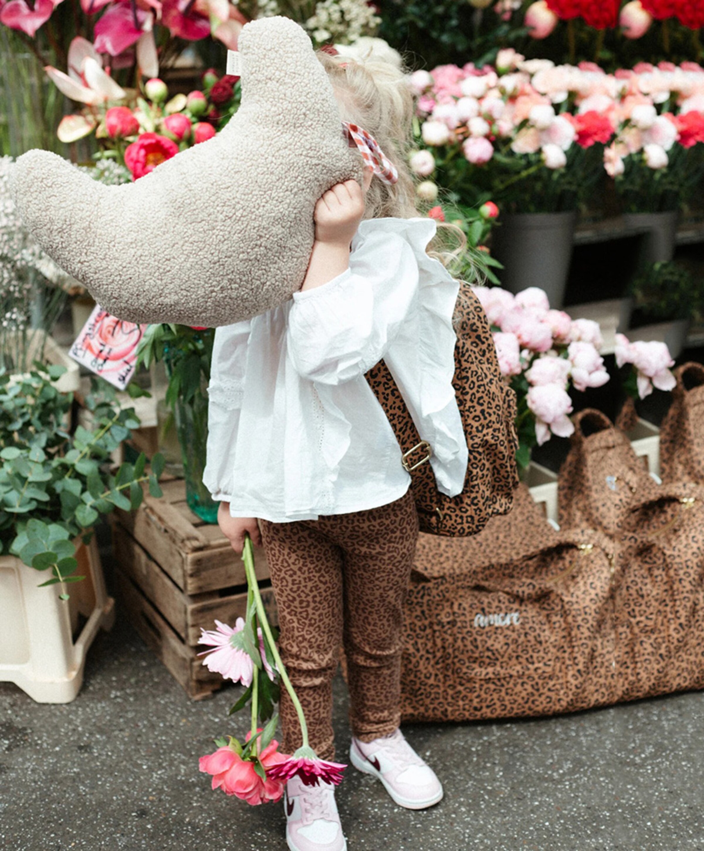 Atelier Pomme Kussen  beige