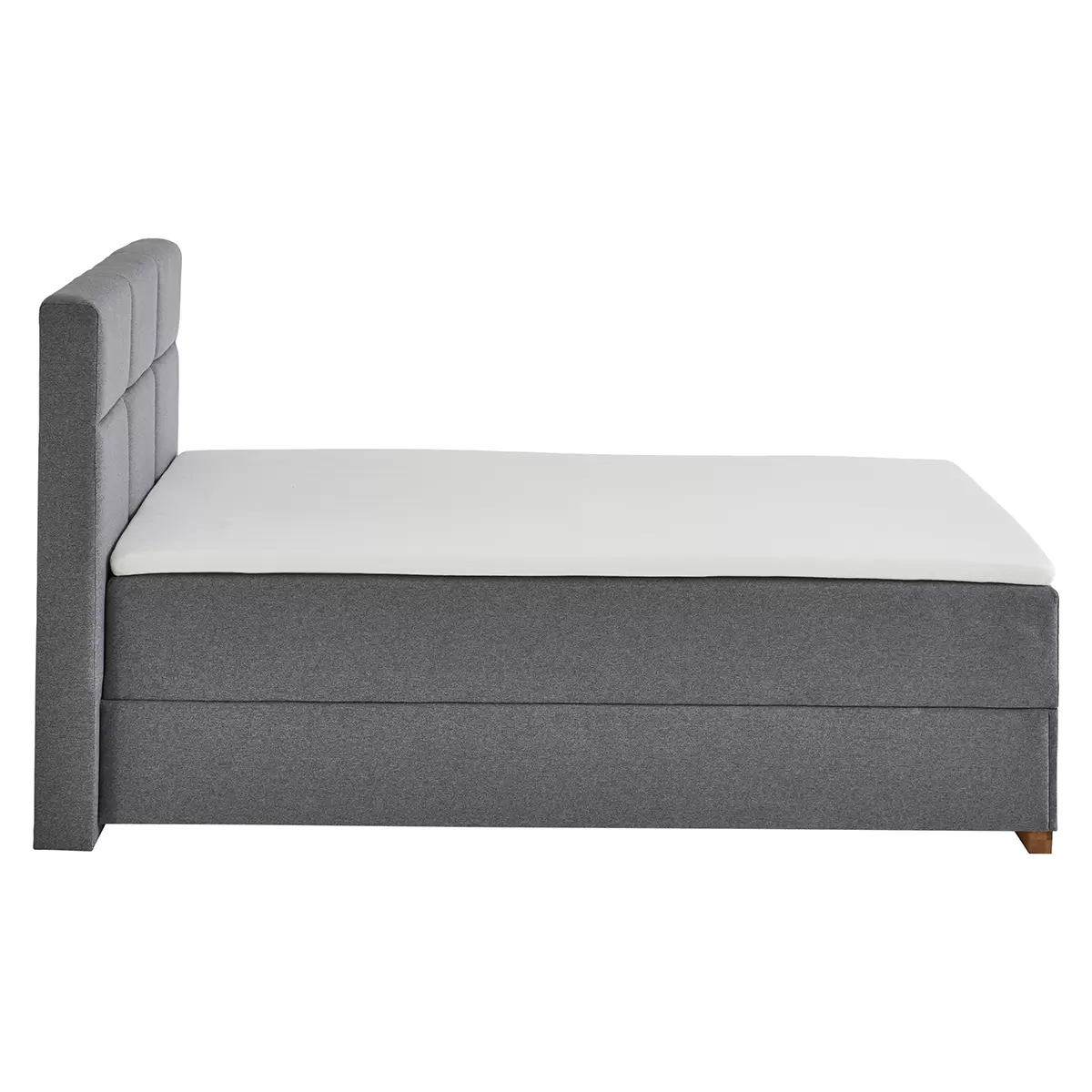 Boxspringbett Lago 120x200 Grau