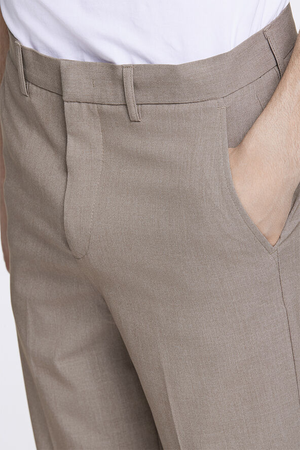 Lindbergh Relaxed fit formal pants Sand
