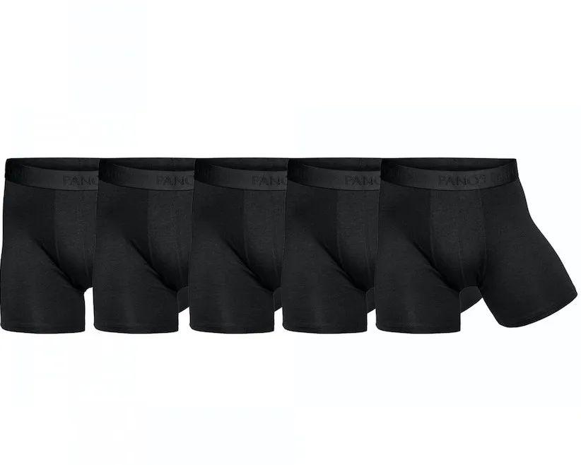 Panos Emporio PE 5PK BASE BAMBOO BOXER BLACK