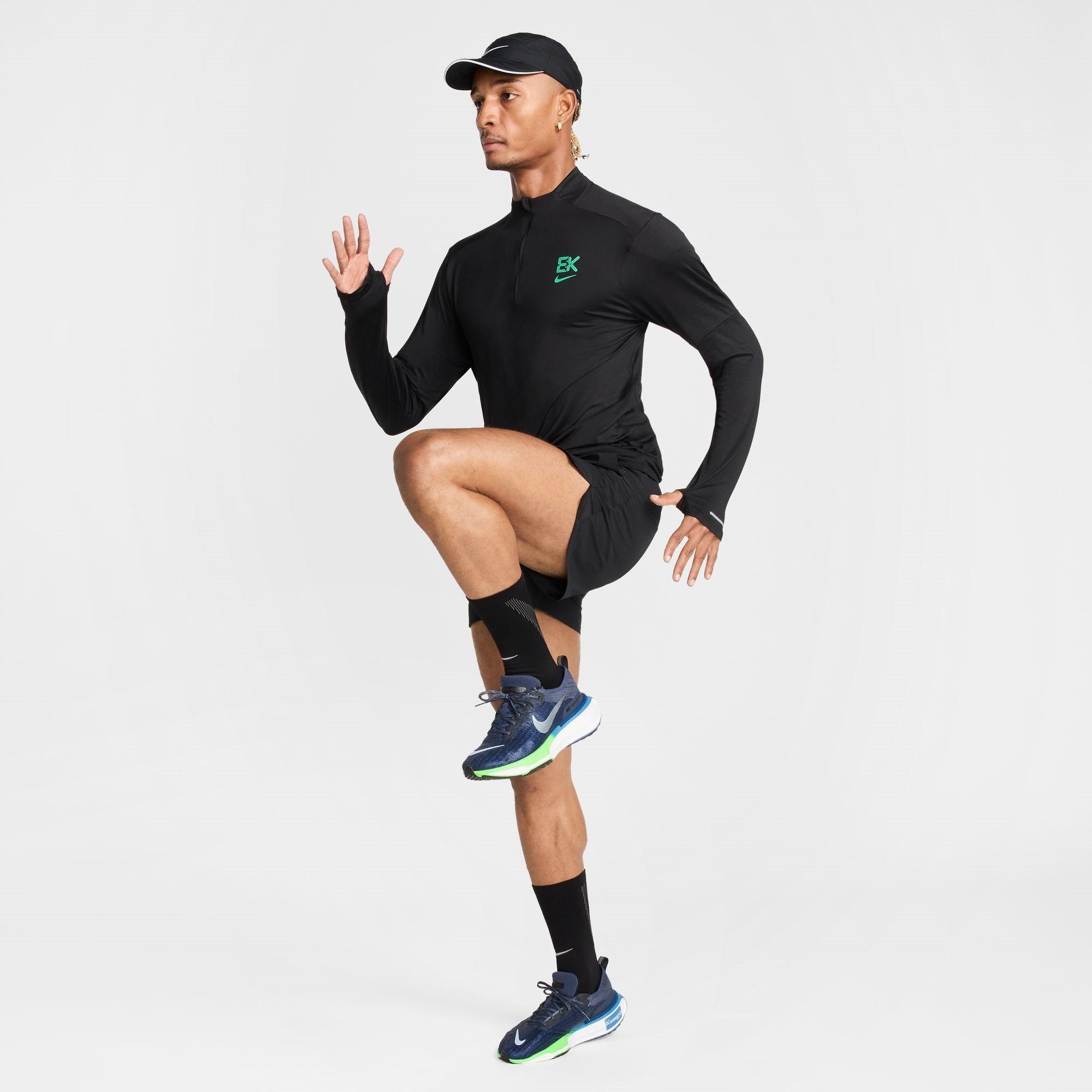 Nike Element Half Zip Performance T Shirt Mens