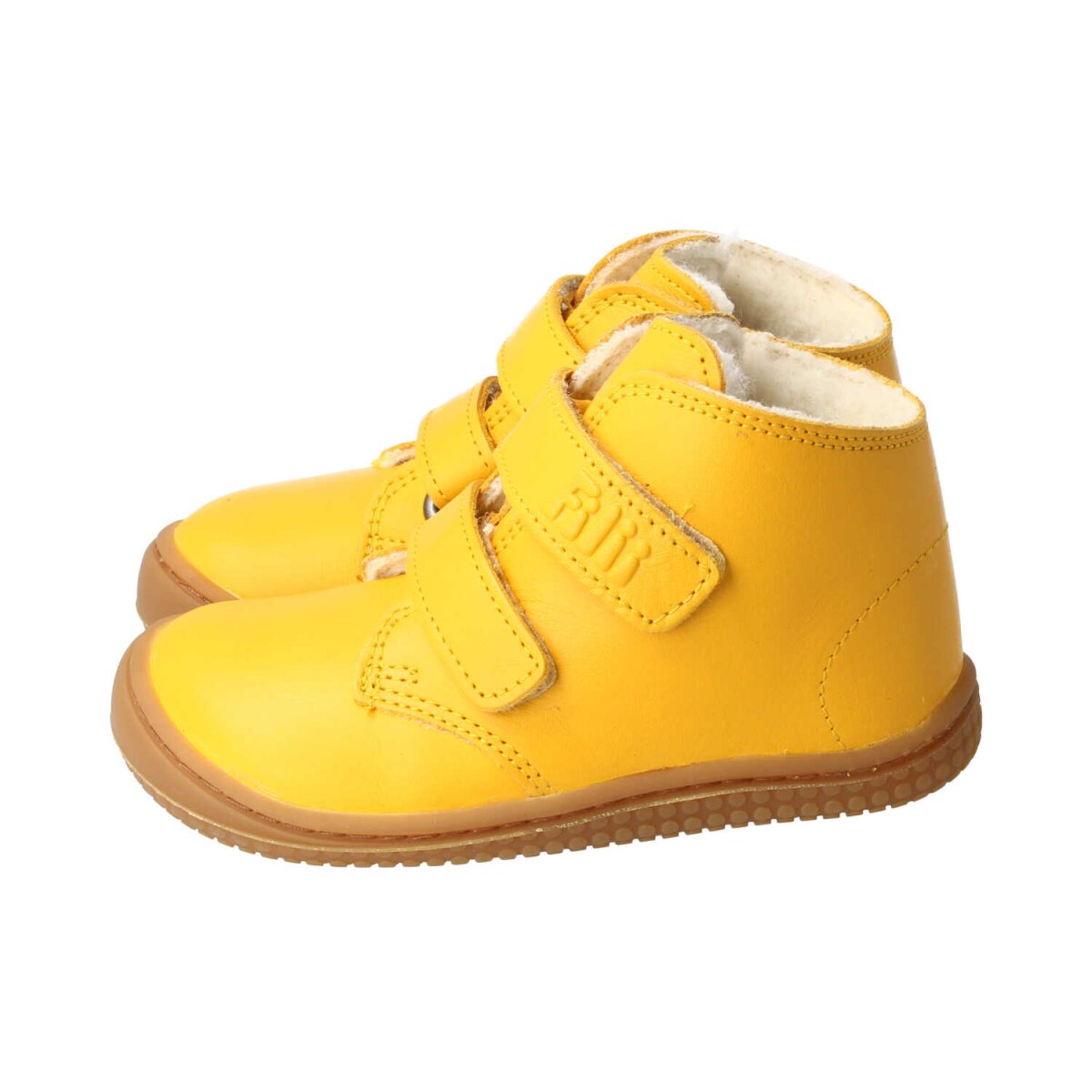 MB4213-W4 mustard SOFT-FEET BIO nappa wool velcro Weite/M