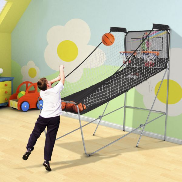 HomCom Conjunto de Cestos de Basquetebol - A70-017