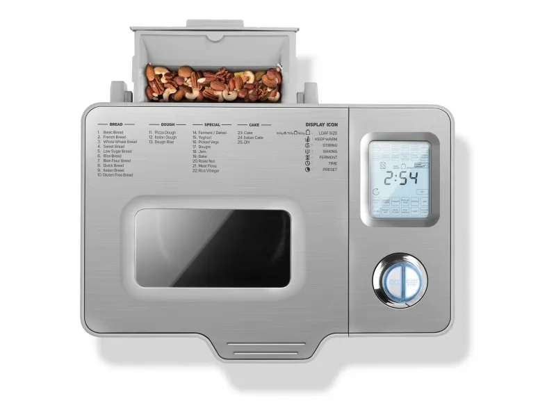 Sencor SBR 2000SS, 900 g, Visningsvindue, Timer, Variabel skorpe bruning kontrol, Holde varm funktion, 550 W