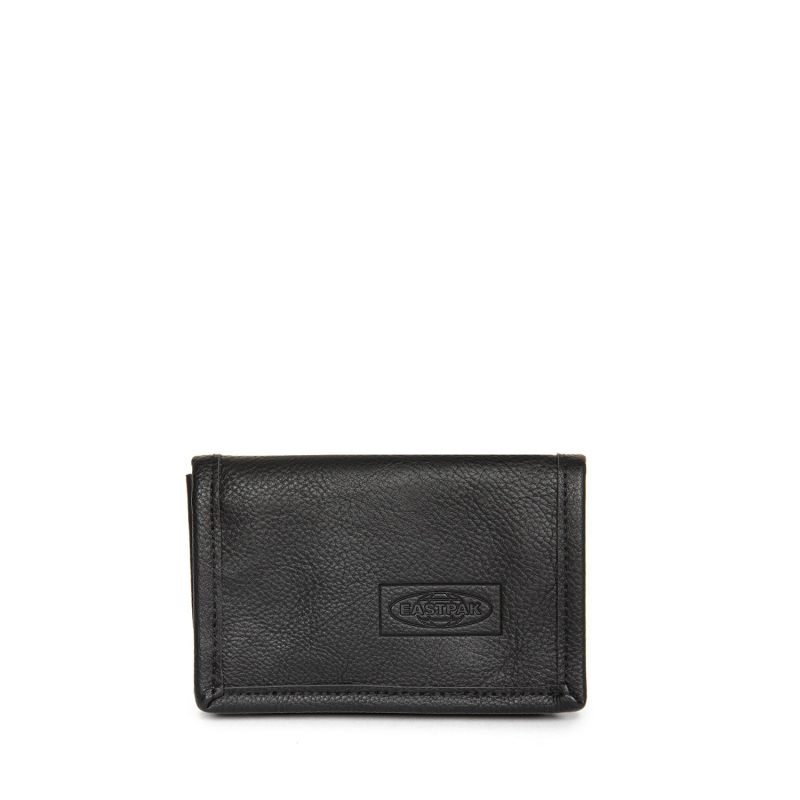 Portefeuille Crew 13.5 cm Grained Black