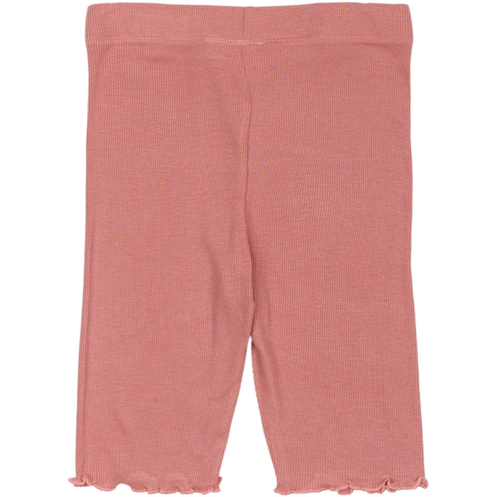 Køb The New Old Rose Lotus Tight Rib Shorts