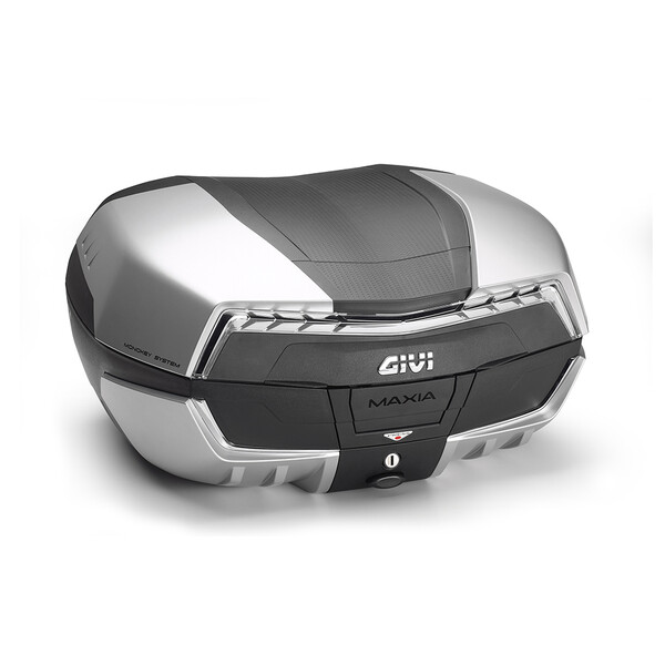 Givi - Top Case V58 Noir / Aluminium / Transparent