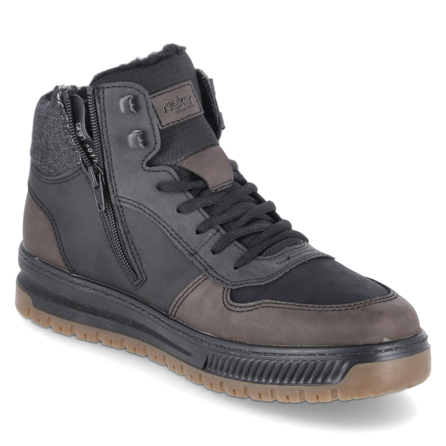 Rieker Winterboots - moro/black/schwarz/schwarz/sch