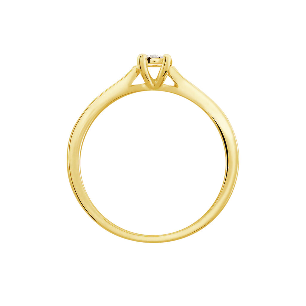 Bague Celia Or Jaune Diamant
