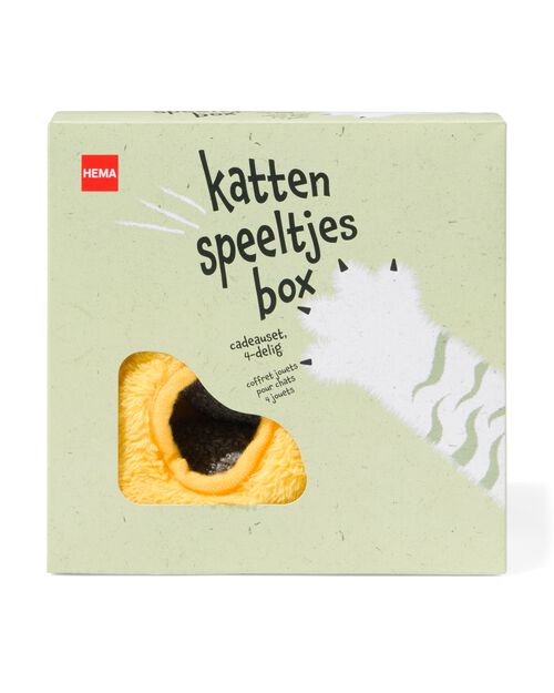 boîte de 4 jouets pour chats
