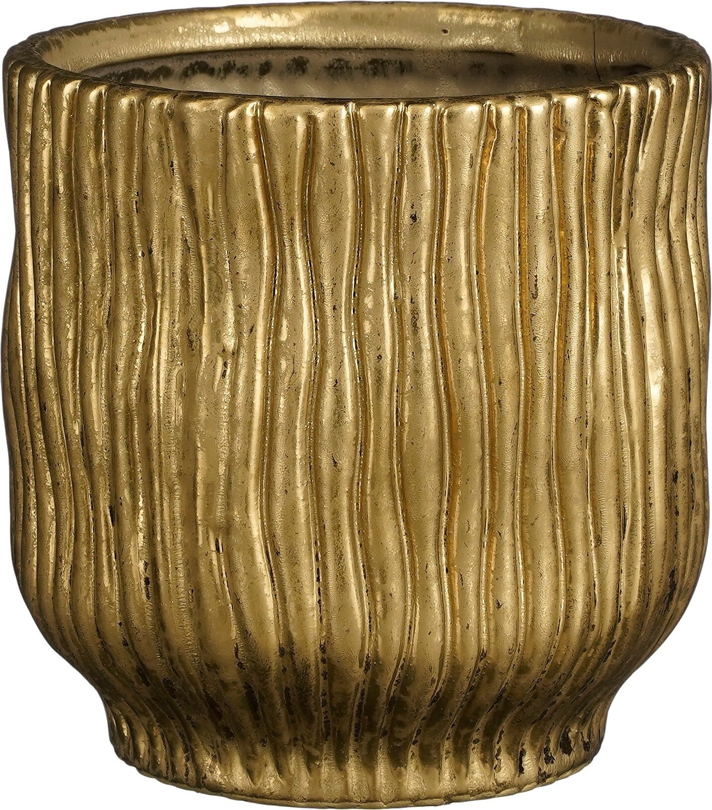 Mica Decorations bloempot Ponta goud D 15,5 H 15,5 cm