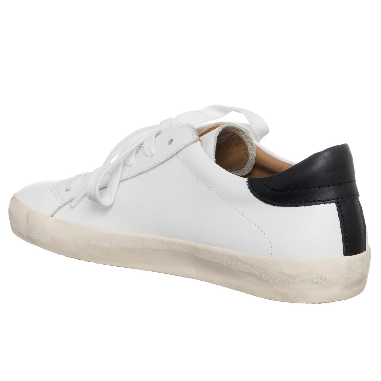 Loretta Pettinari Baskets en Cuir blanches