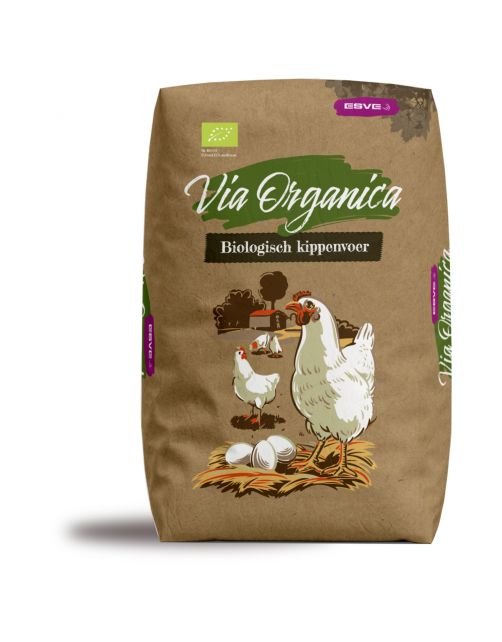 Via Organica Bio Scharrelmix - Kippenvoer