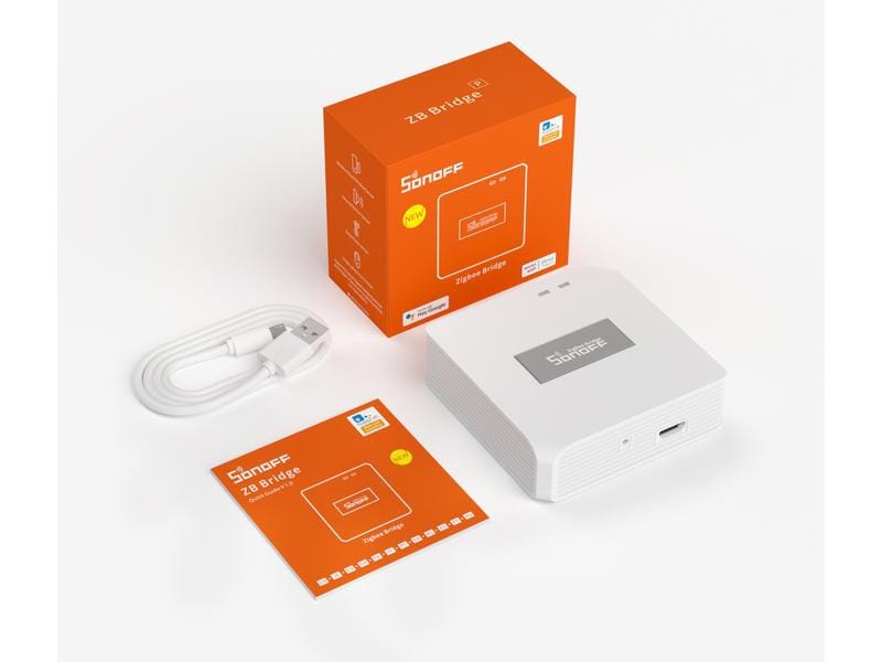 SONOFF Gateway ZBBridge-P, ZigBee, 5 V, 1 A Die All-In-One Smarthome Zentrale mit Mikro USB-Anschluss