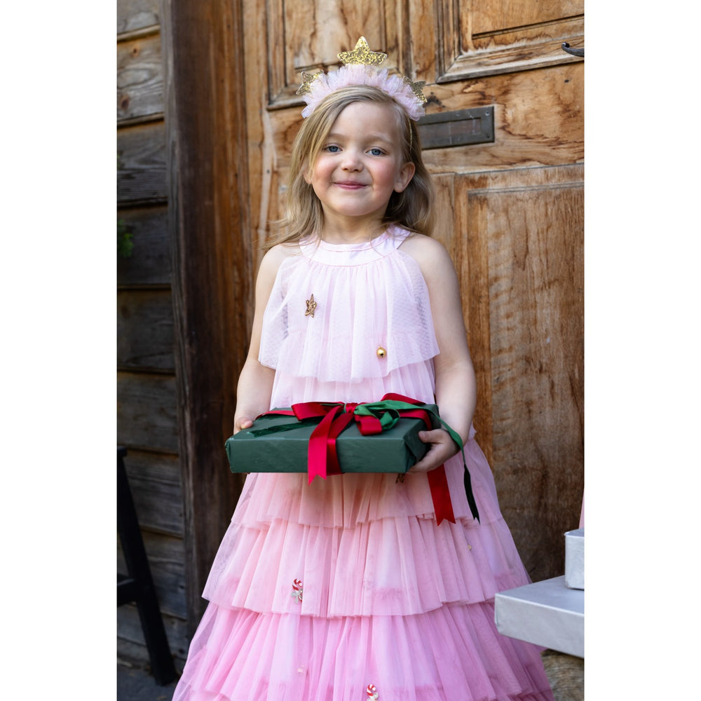 Køb Great Pretenders Christmas Tree Kjole Med Hårbånd, Blush