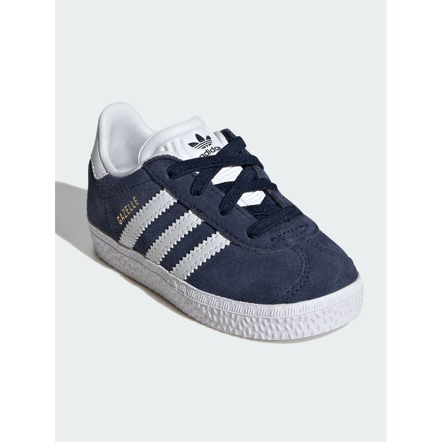Adidas Original Gazelle Comfort Closure Elastic Laces Shoes Kids