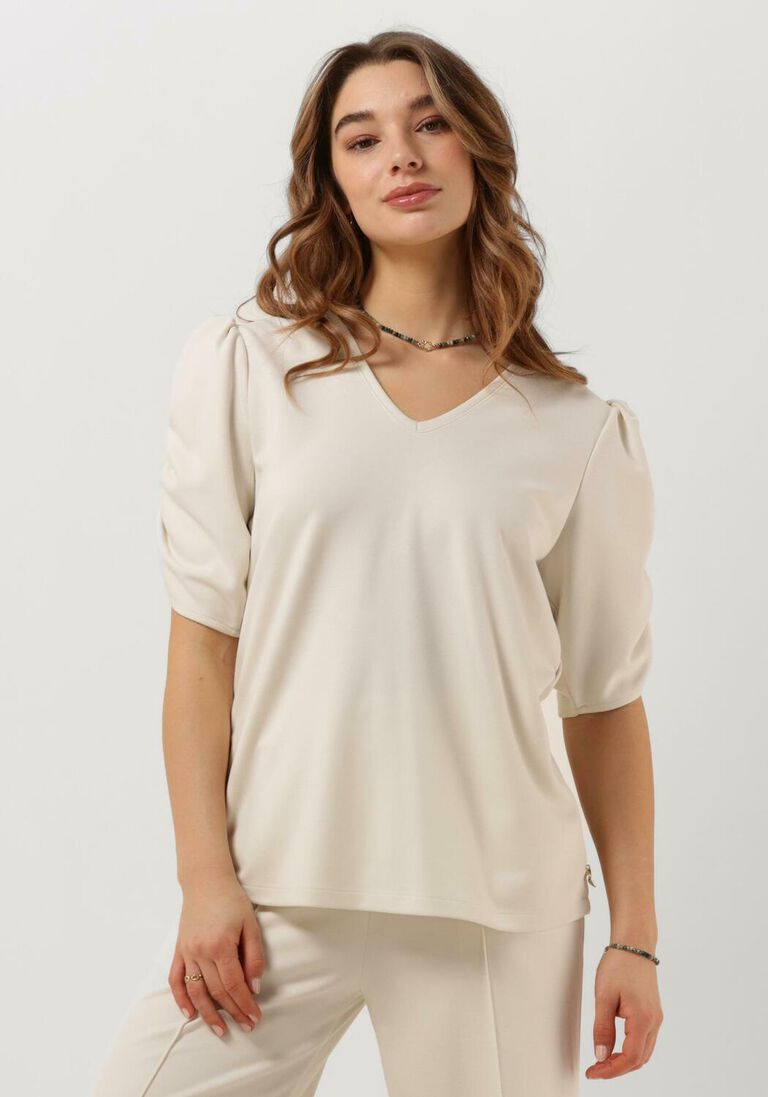 JANSEN AMSTERDAM gebroken wit jansen amsterdam t-shirt tabriz