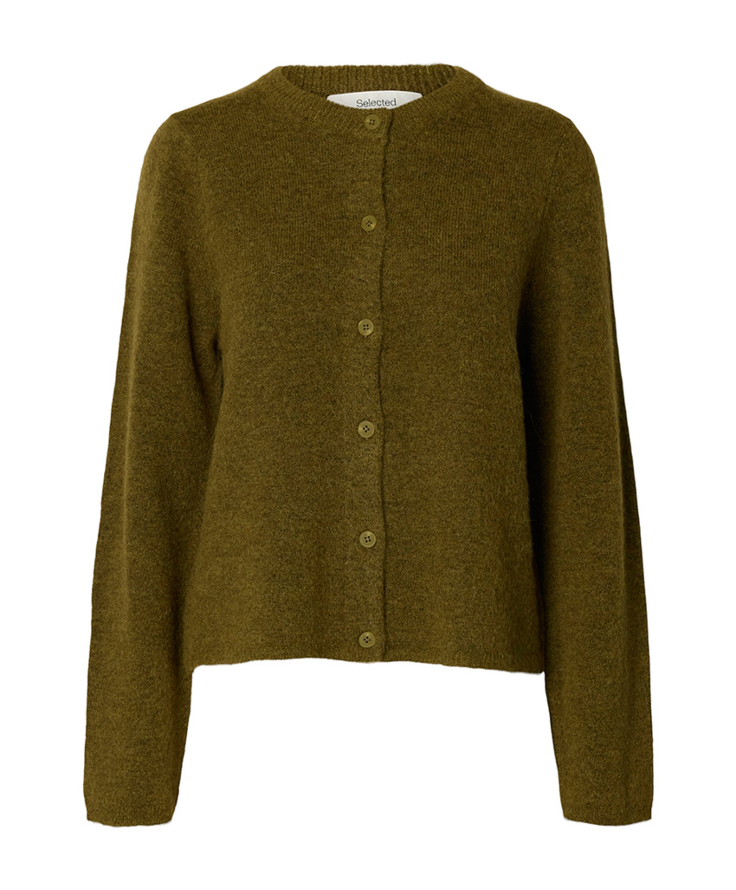 Selected Dames vest groen
