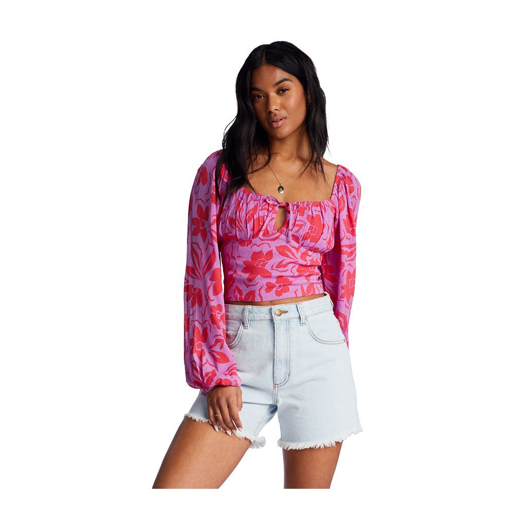 Billabong ON YOUR MIND - Top Femme bright orchid