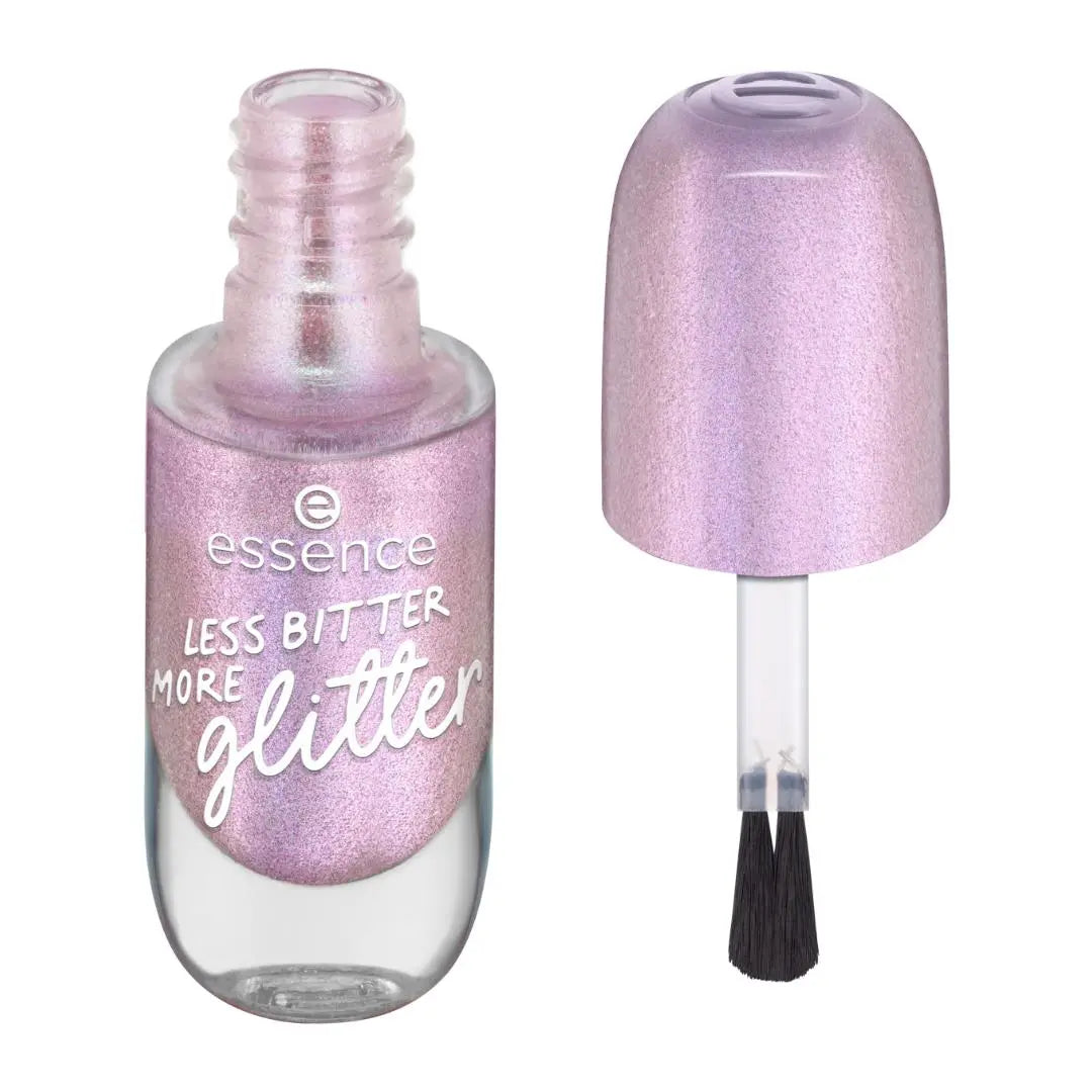 Gel Nail Color 58 Less Bitter More Glitter