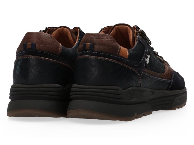 Australian Footwear 15.1682.01 Connery blue-cognac-brown