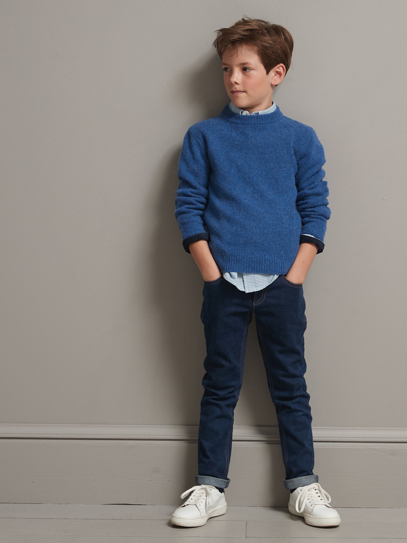 Pull Garçon en laine merinos