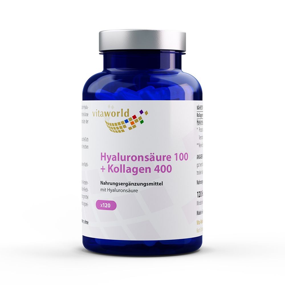 Hyaluronsäure 100 + Kollagen 400
