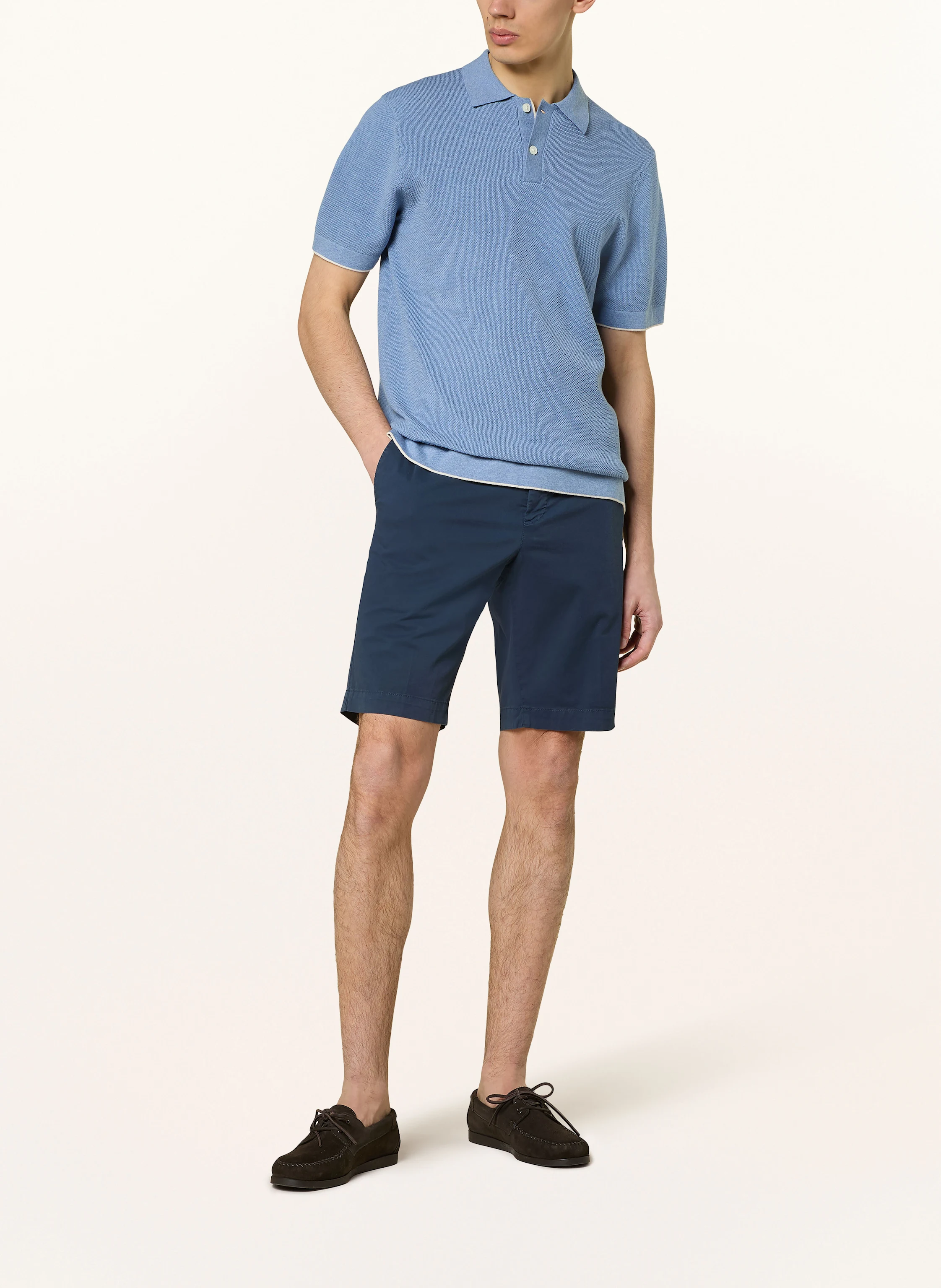 HACKETT LONDON Strick-Poloshirt