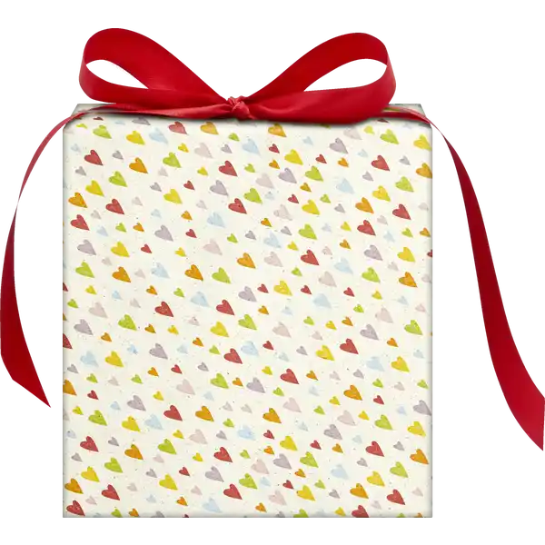 Gras-Geschenkpapier