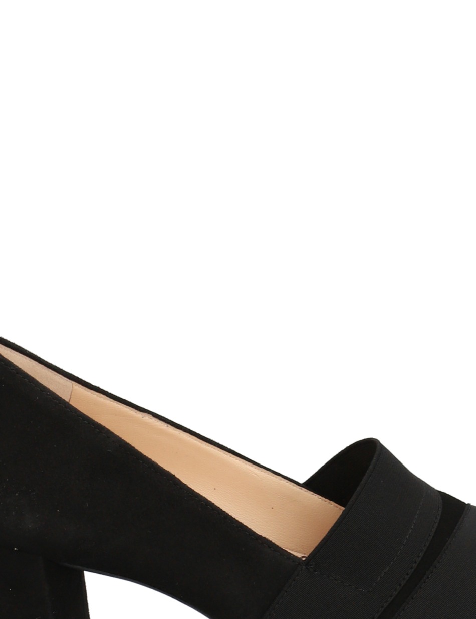 Veloursleder Pumps