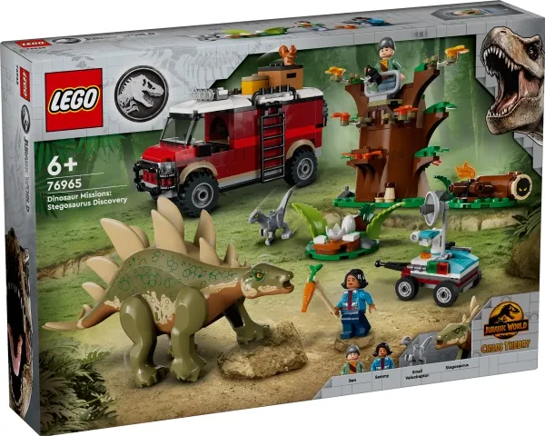 LEGO Jurassic World 76965 Dinosaurmissioner: Stegosaurus-opdagelse