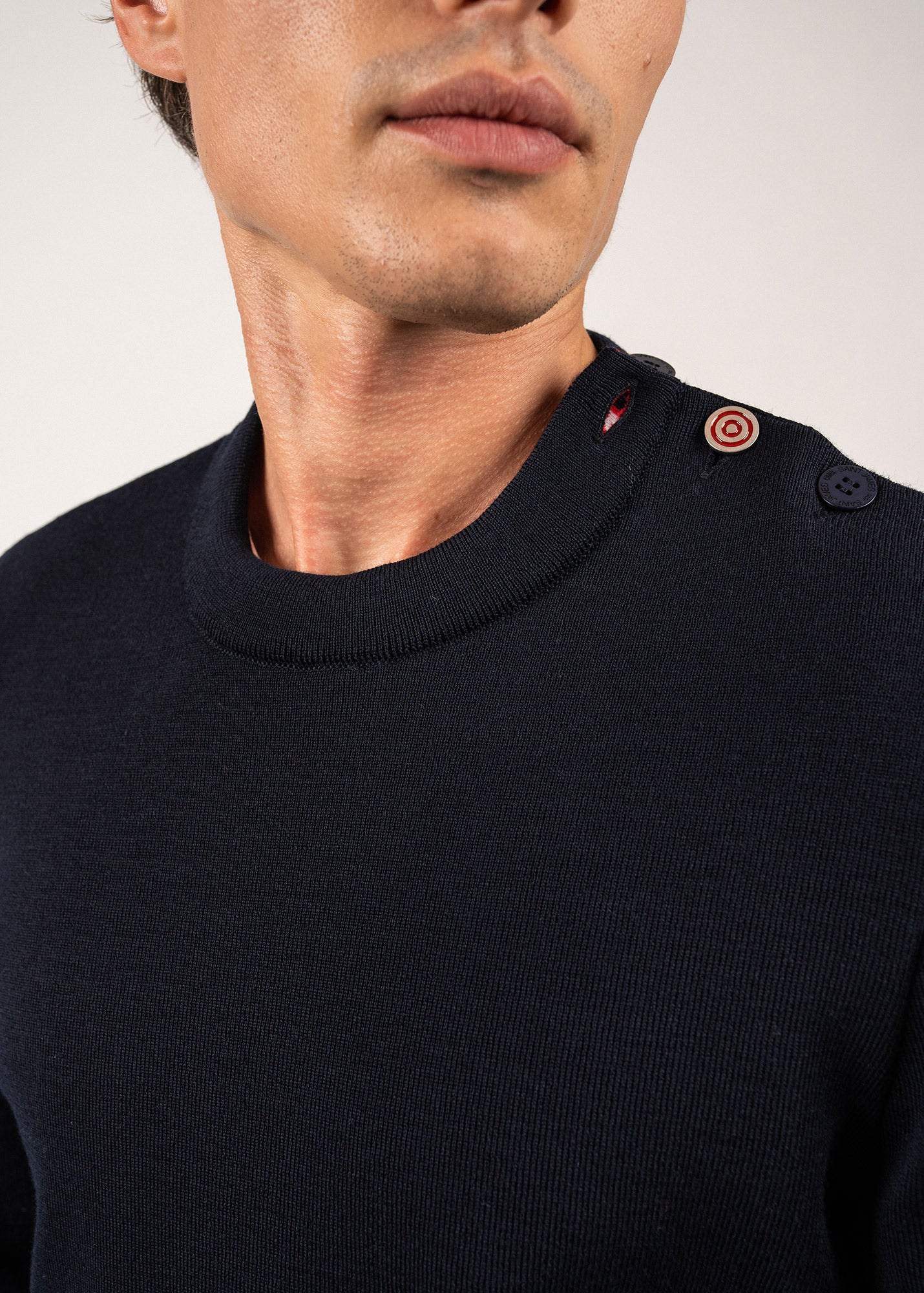 Pull marin confort à coudières